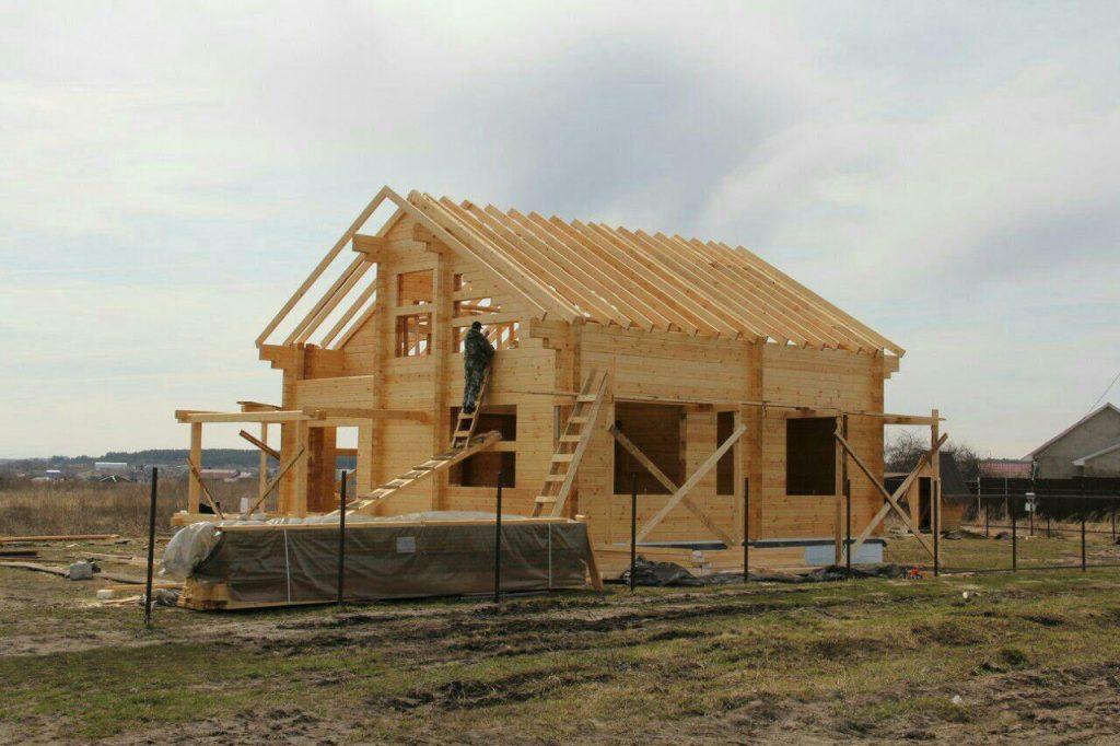 ساخت خانه با چوب