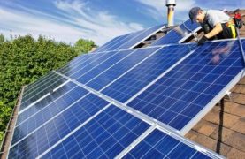 Solar-cell-installation