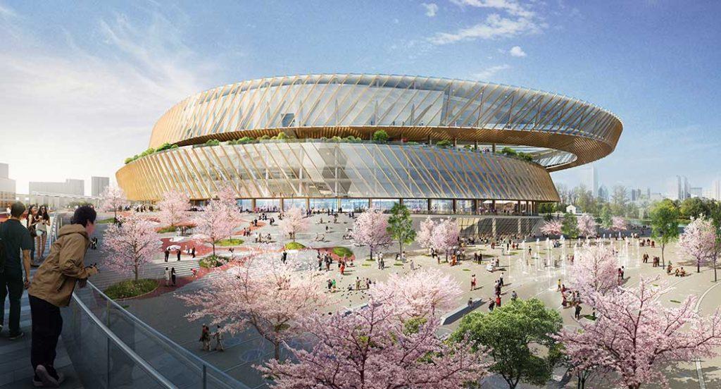 طراحی اولین استادیوم پایدار فوتبال در چین