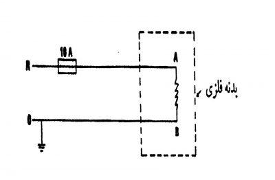 سیستم اتصال زمین یا ارت 12 وسیله برقی تک فاز با بدنه زمین نشده