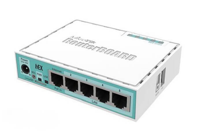 آشنایی با روتر میکروتیک (Mikrotik) 5 روتر میکروتیک مدل RB750Gr3 hEX