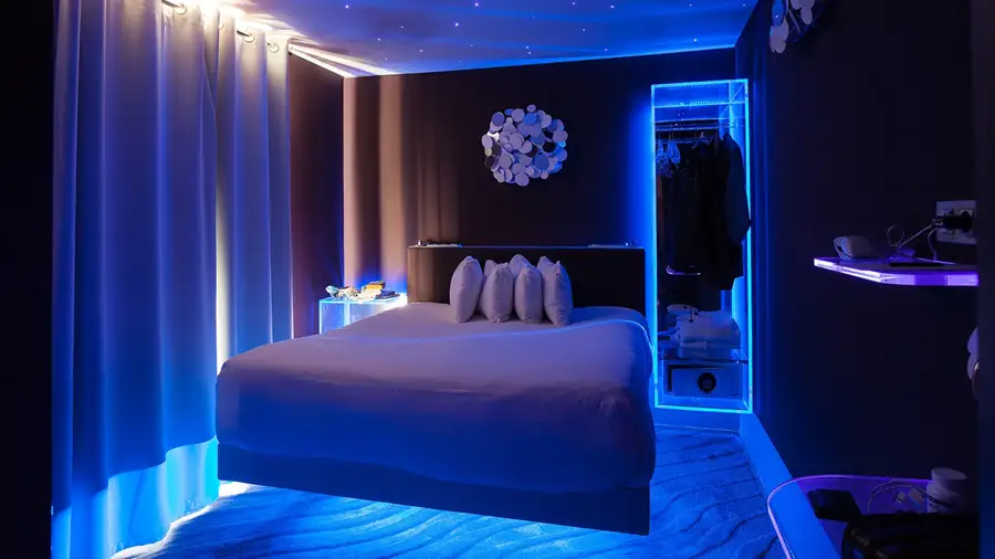 نورپردازی اتاق خواب با چراغ های LED